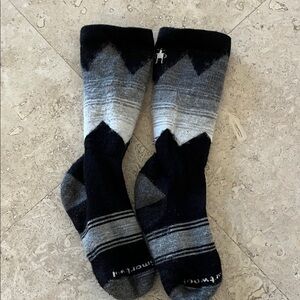 Smartwool Kids Ski Black and Gray Socks